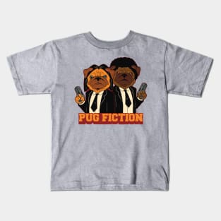 Pug Fiction Movie Parody Kids T-Shirt